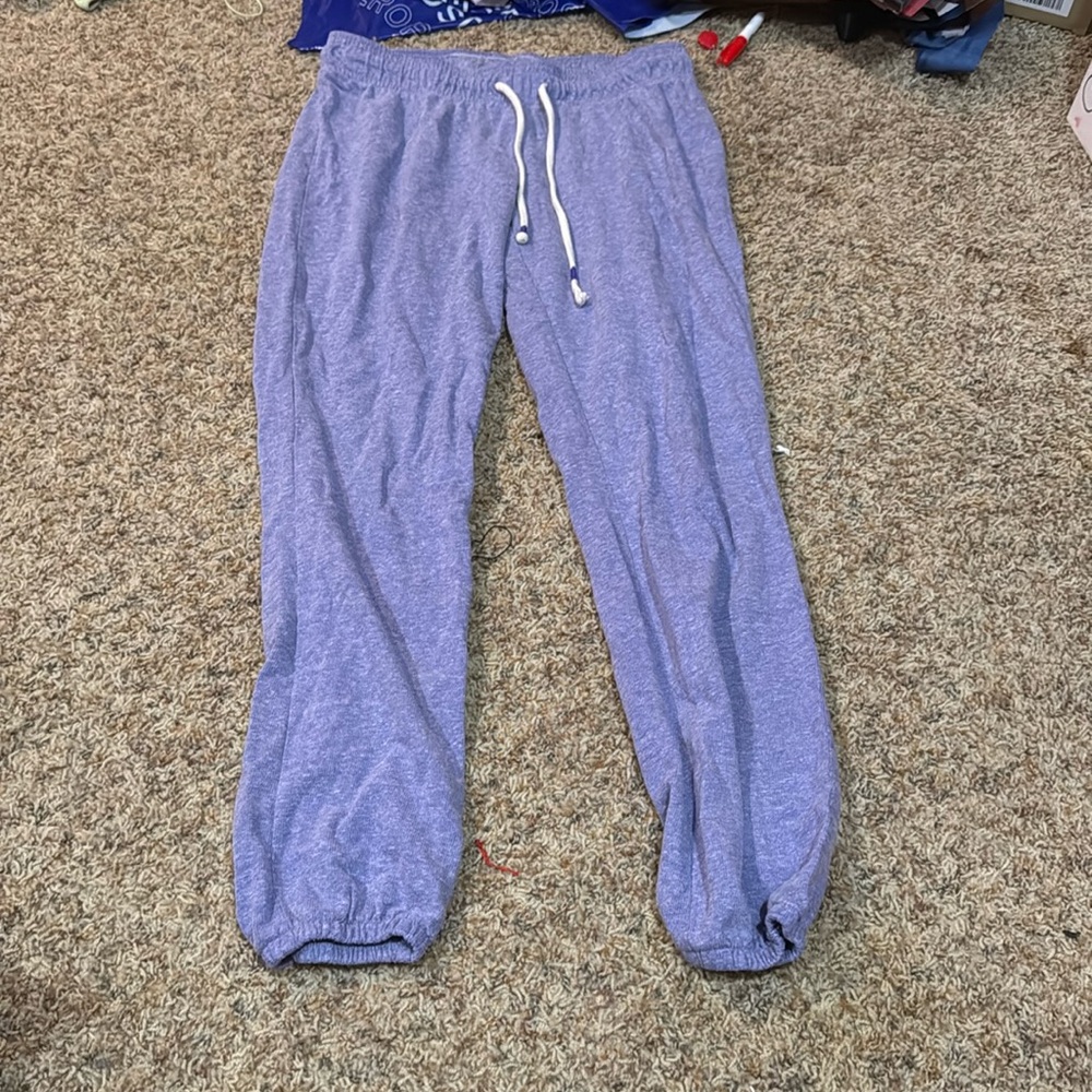 purple sweatpantss